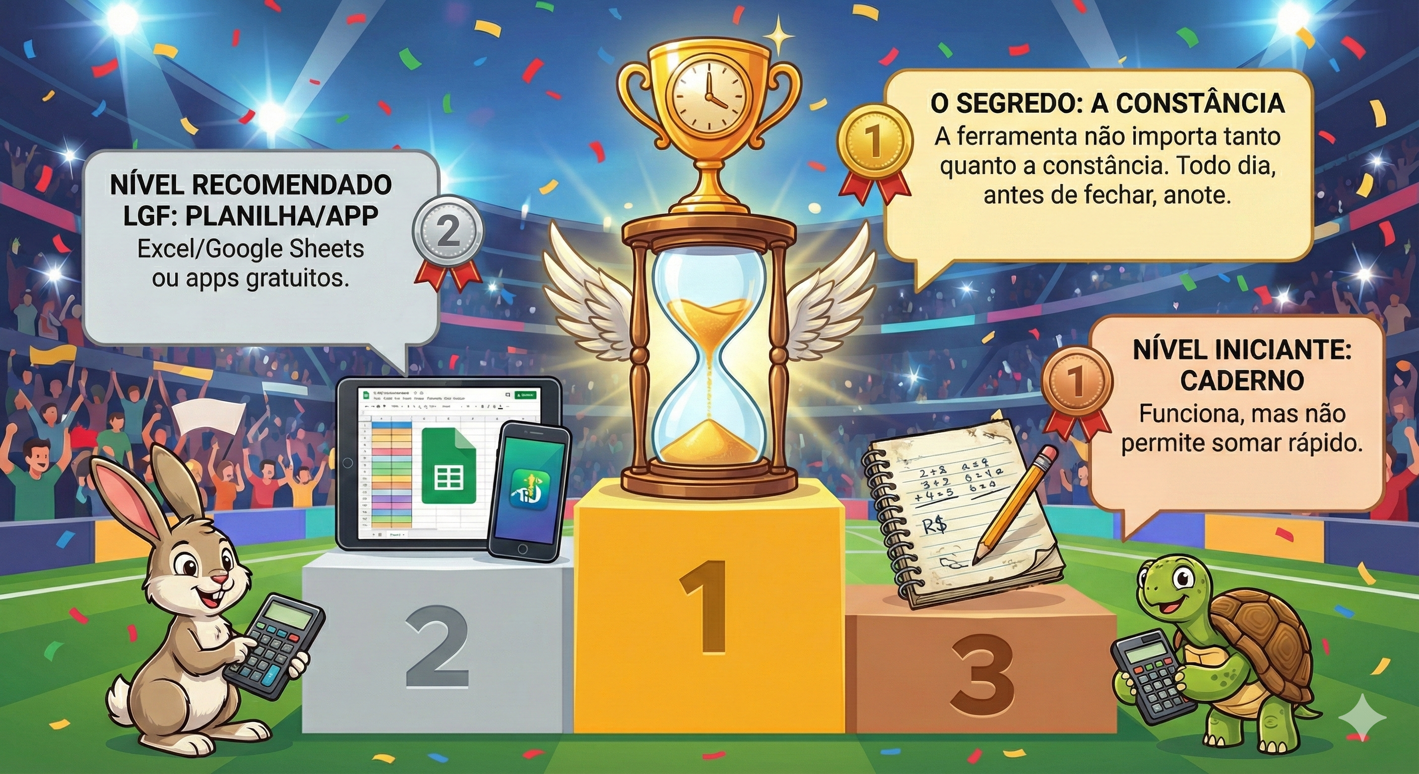 Pódio das Ferramentas: Constância é o segredo